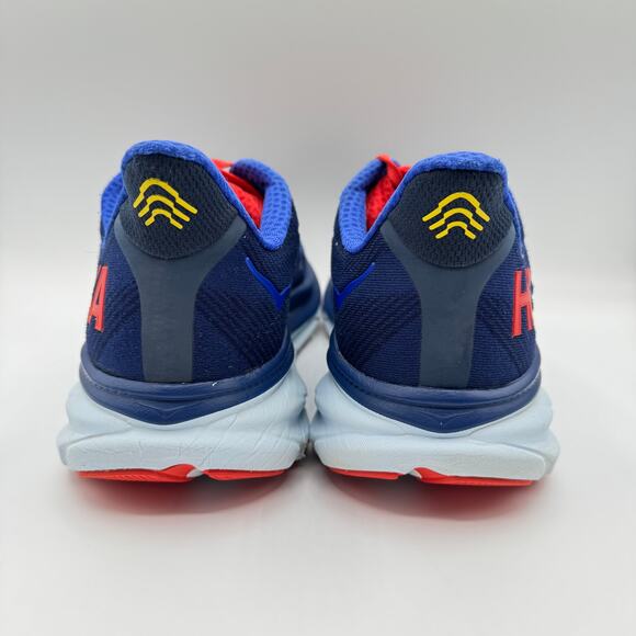 Hoka One One Clifton 9 Bellwether Blue Dazzling Blue Road-Running Sneakers 12.5 main image 6
